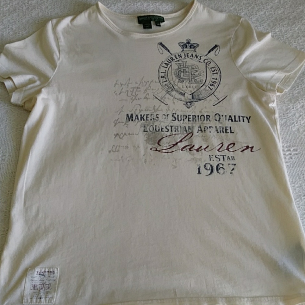 Ralph Lauren t-shirt Med - Picture 6 of 6